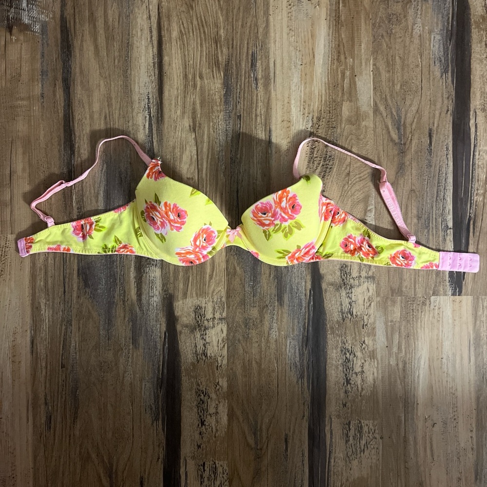 Y2K Vintage Floral Victoria Secret Bra